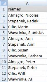 Random Name Generator Excel 的图像结果