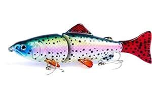 Maximumcatch Hard Bait 1Pcs 3 Jointed Section Swimbait Fishing Lures ...