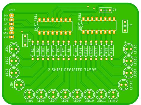 74HC595 Shift-Registers / Arduino (Kuman / Keyestudio) | Arduino, Shift ...