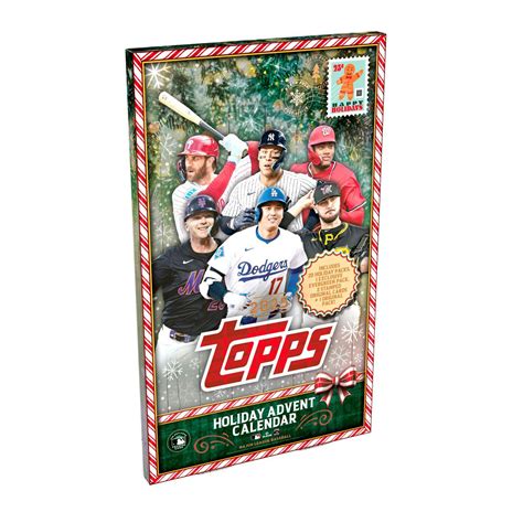2025 Topps Holiday Baseball Advent Calendar Box | DA Card World