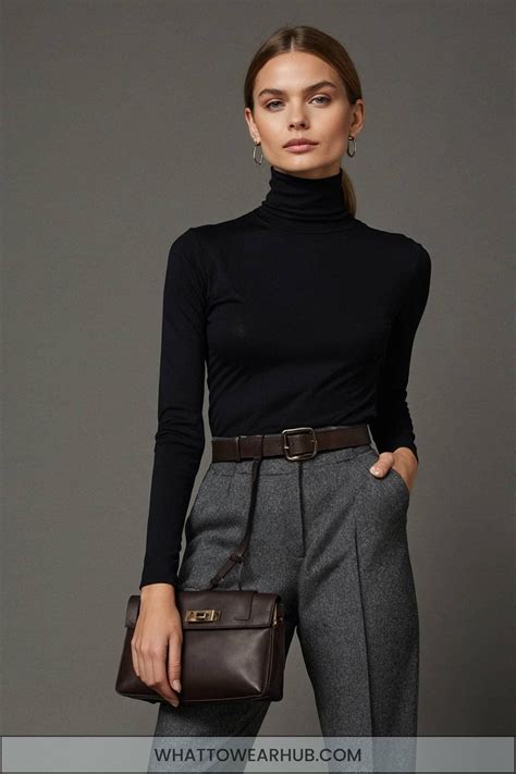 20 Sophisticated Black Outfits For Women To Wear To Work in 2025 ...