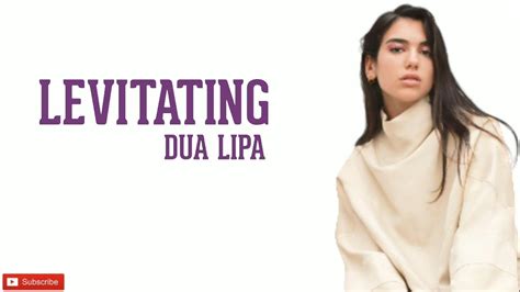 Levitating - Dua Lipa (lyrics) - YouTube