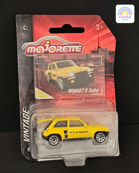 Majorette Renault 5 Turbo Vintage Car - Buy At Kinder Logs