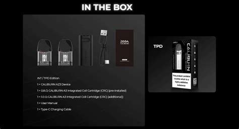 Uwell Caliburn AZ3 Pod Vape Kit India | Indian Vape - Vape Ninja