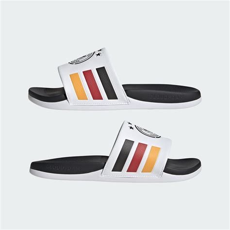 adidas Adilette Comfort 2.0 Germany Slides - White | adidas India