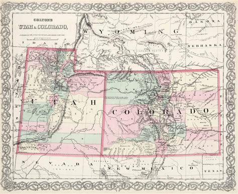 No. 3939 Utah & Colorado, 1874 | Circle 7 Framing