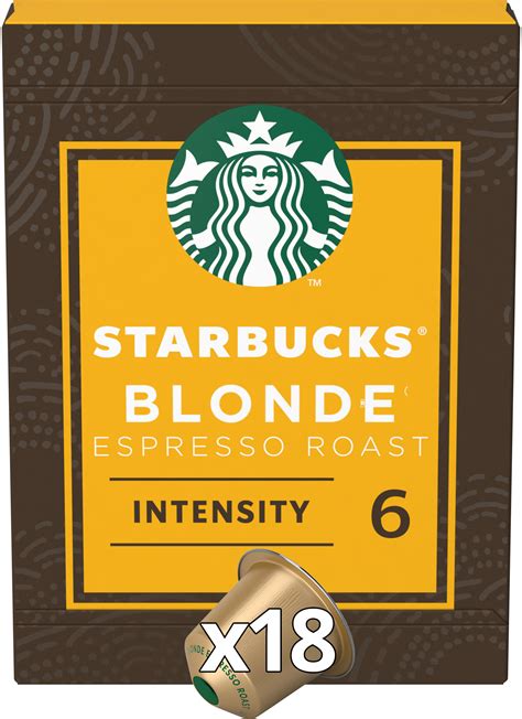 STARBUCKS By Nespresso Blonde Espresso Roast x18 - 94 g