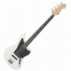 Fender Jaguar Olympic White by Fender Standard Jaguar Bass Olympic White At Gear4music Fender Jaguar Olympic White