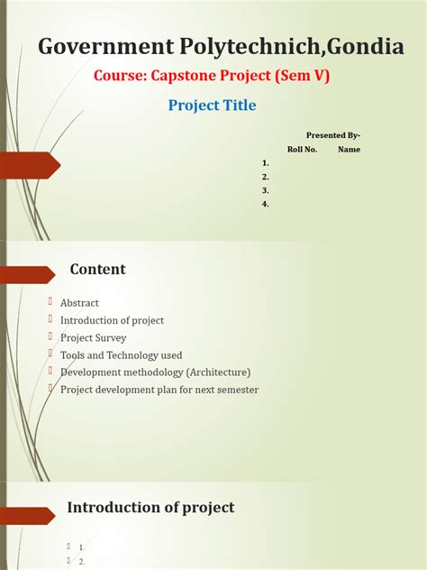 Image result for Final Project PowerPoint Presentation Examples