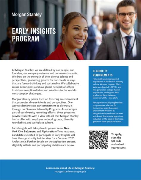Our Wealth Management Early Insights Program is open for applicants ...