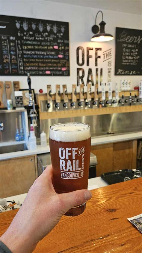 Crazy Train IPA from Off the Rail Brewing Co. in Vancouver, BC ...