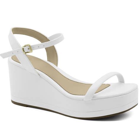 Wedges In White