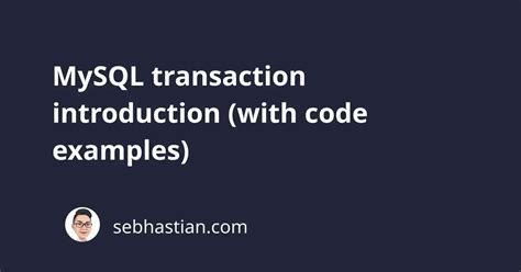 Image result for Python MySQL Transaction