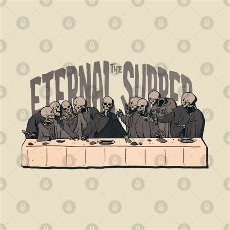The last supper skeletons - Skeletons - T-Shirt | TeePublic