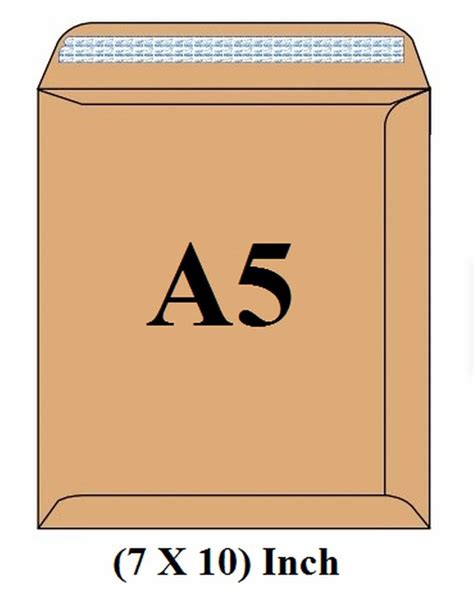A5 Document Envelopes 210×148mm (1000)