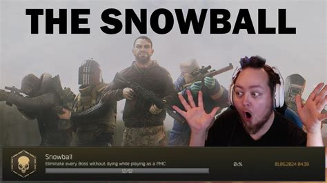 The Snowball Achievement in Tarkov - YouTube