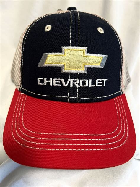 GM Licensed Chevrolet Chevy Cap Trucker Hat Logo Mesh H3 Headwear Snapback for sale online | eBay