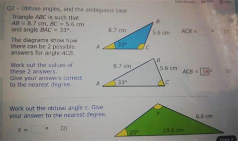 Image result for Ambiguous Case Triangle