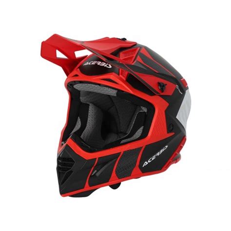 Acerbis X-Track 2206 Black Red Helmet