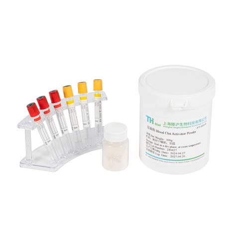 Blood Clot Activator Coagulant Powder for SST Tubes | TH Biol