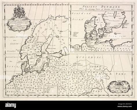 A new map of ancient Scandinavia, together with as much more of ye northern part of ancient ...