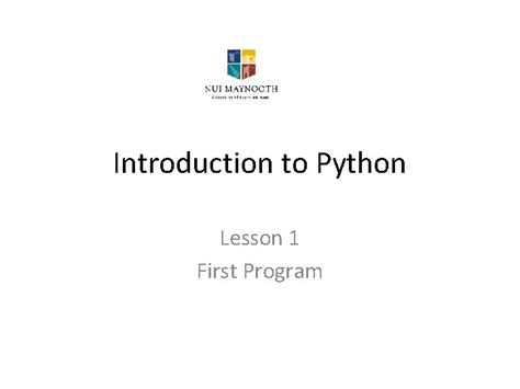 Python Lesson 1 的图像结果