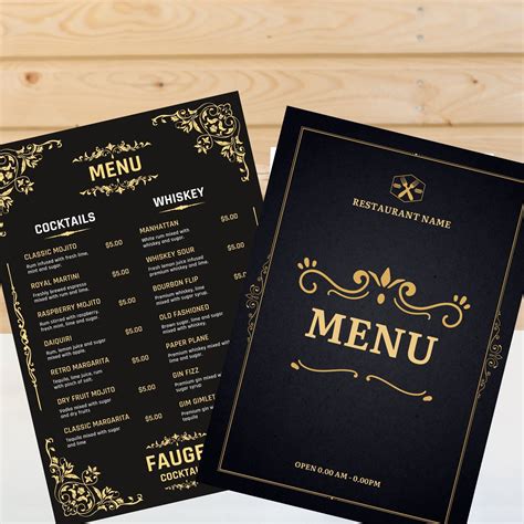 Menu Sheet 的图像结果