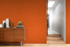 Sunset Flame Paint Colour - Orange Wall Paint Colour Shades for Home ...