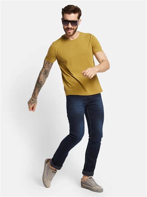 Octave Men Light Fade Stretchable Jeans