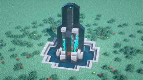 Image result for Minecraft Fountain Tutorial