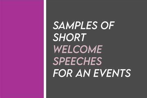 70 Short Samples Of Church Greetings And Welcome Messages ...