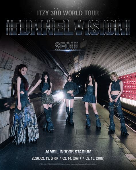 ITZY Announces 2026 World Tour "TUNNEL VISION" | Soompi