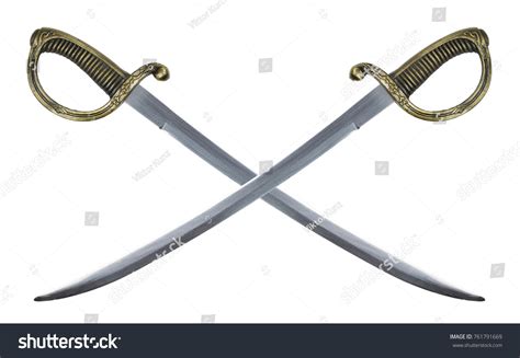 Crossed Cavalry Swords