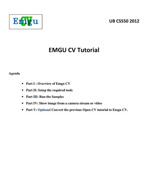 Image result for Emgu CV Projects