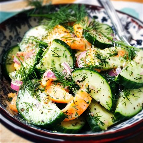 Cucumber and Dill Salad - Her Feast
