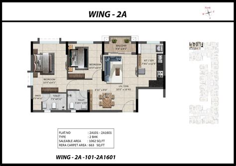 S&P New Haven Floor Plans | 2 & 3 BHK Apartments Near VIT