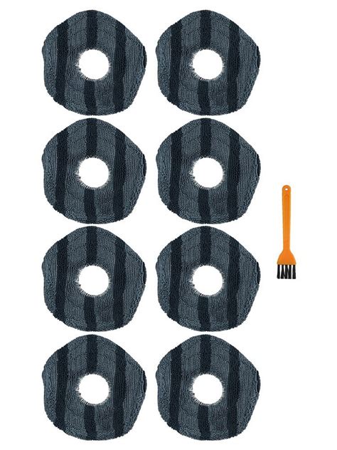8 Pack Mop For Pads for For eufy X10 Pro For Omni X9 Pro Robot Cleaners ...