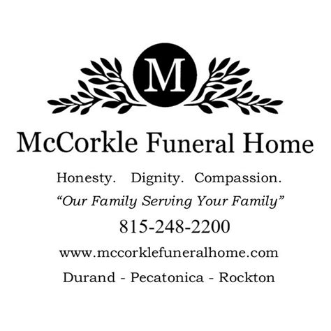 McCorkle Funeral Home - YouTube