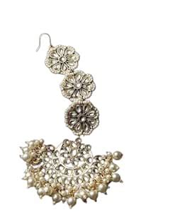 Buy Maang Tikka for Women Hair South Indian Temple Traditional Kunden ...