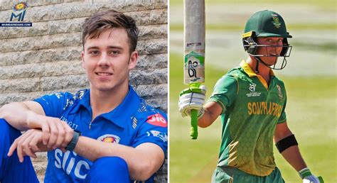 Dewald Brevis among five IPL stars for MI Cape Town