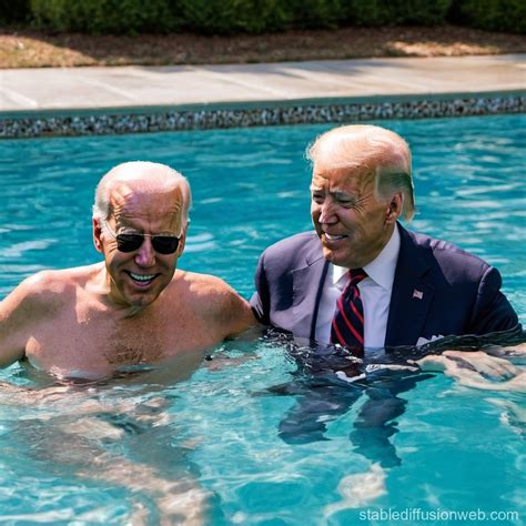 donald trump and joe biden dressed holding gay pride flags and kissing ...