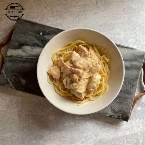 Slimming World Syn Free Chicken Spaghetti Carbonara Recipe | Matt's Cafe