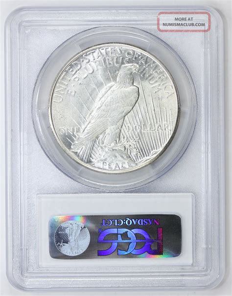 1928 Peace Silver Dollar Ms 63 Pcgs (8345)