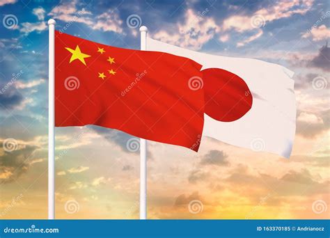 Relationship between the China and the Japan Stock Illustration ...