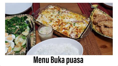 Menu Buka puasa   YouTube