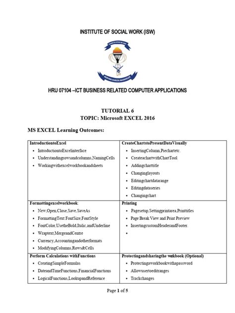 Image result for Course for Excel 2016 Free with PDF