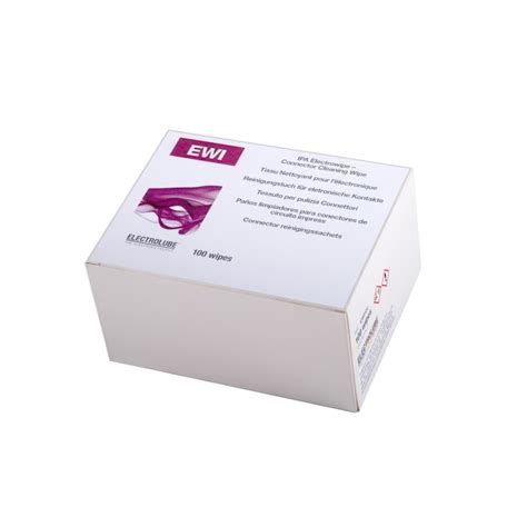 EWI100 Electrolube | Electrolube IPA Electrowipes Wet Isopropanol Wipes ...
