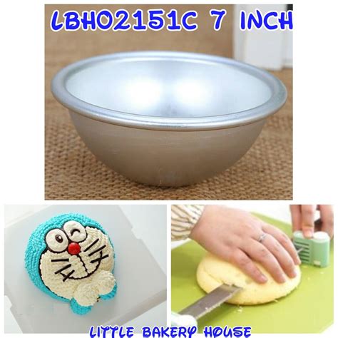 4/5/6/7/8 Inch Half Round 3D Ball Cake Mold/Hemisphere Half Round Cake ...
