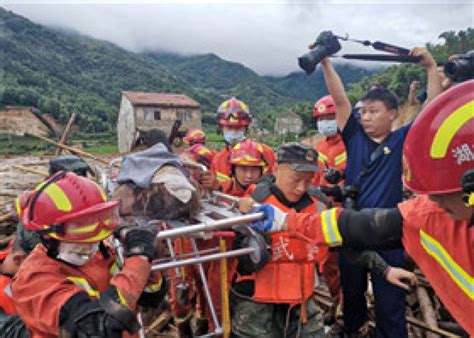杭州建德发生山体滑坡已致3人死亡-国际在线