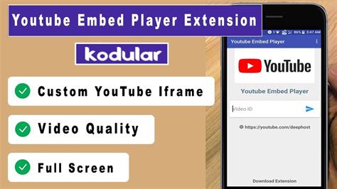 YouTube Player API Reference for iframe Embeds  |  YouTube IFrame Player API  |  Google for Develope